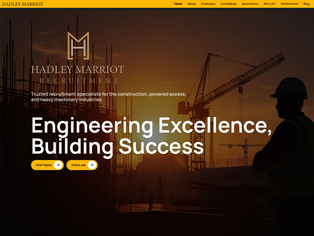 Hadley Marriot Website